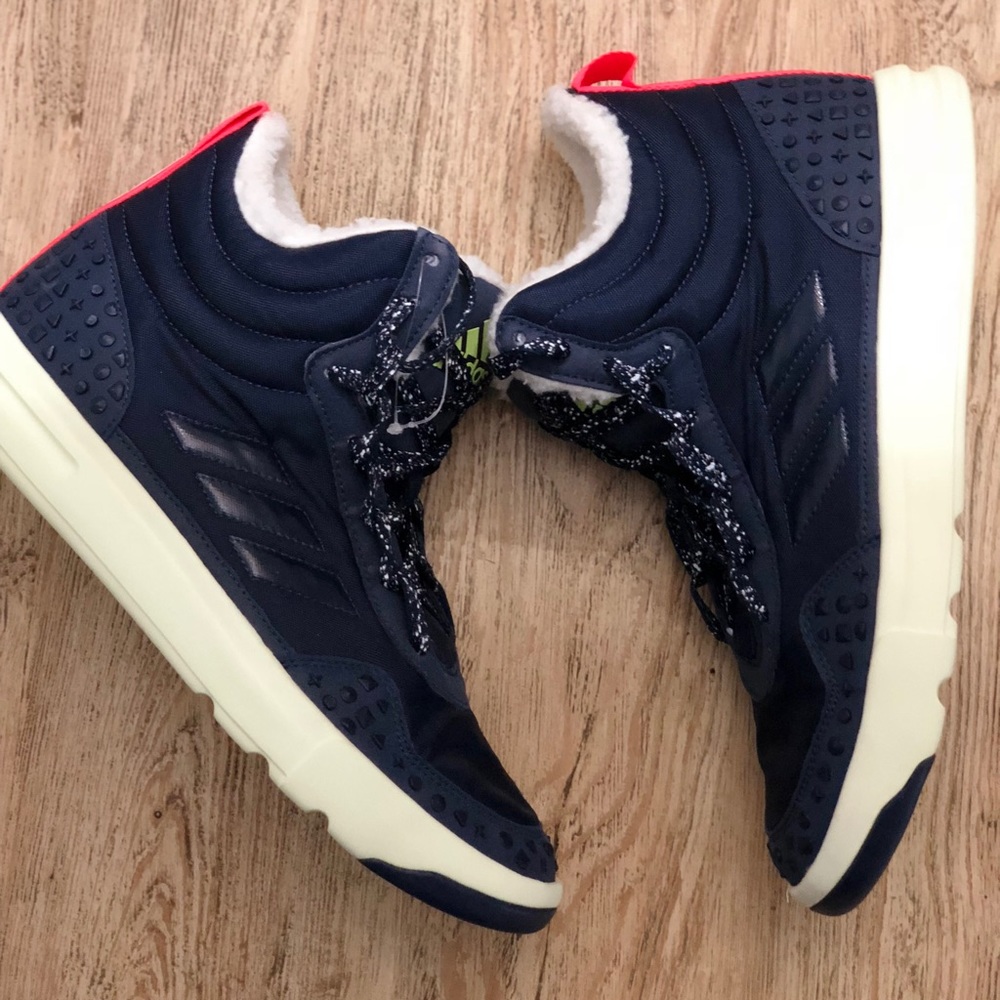 Adidas by Stella McCartney Navy, White & Pink Sneakers
